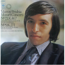 Murray Perahia / Wolfgang Amadeus Mozart / English Chamber Orchestra Mozart Concerti, No. 21, K. 467, C Major, No. 9, K.271 E Flat Vinyl LP USED