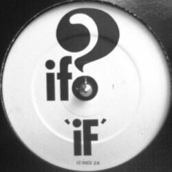 If? 'If' / Crushed USED VINYL 12INCH 45 RPM