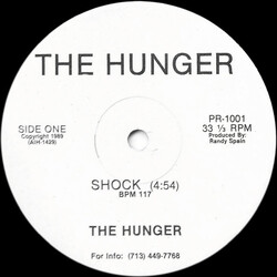 The Hunger Shock USED VINYL 12INCH 33 S RPM
