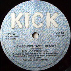 Big Joe Ericksen High School Sweethearts USED VINYL 7INCH 45 RPM