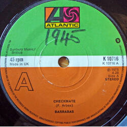 Barrabas Checkmate VINYL 7" USED