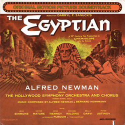 Alfred Newman / Bernard Herrmann The Egyptian (A 20th Century Fox Production In Cinemascope) Vinyl LP USED