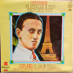 George Gershwin / Aaron Copland / London Philharmonic Orchestra / John Pritchard An American In Paris / Porgy & Bess Suite / El Salón México Vinyl LP 