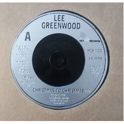 Lee Greenwood Christmas To Christmas (Loving You)/Lone Star Christmas USED VINYL 7INCH 45 RPM