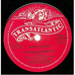 Richard Digance Working Class Millionaire USED VINYL 7INCH SINGLE