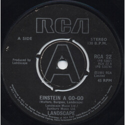 Landscape Einstein A Go-Go USED VINYL 7INCH 45 RPM SINGLE