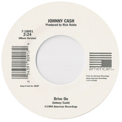Johnny Cash Drive On / Delia's Gone USED VINYL 7INCH 45 RPM