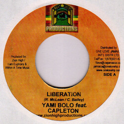 Yami Bolo / Capleton Liberation USED VINYL 7INCH