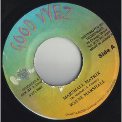 Wayne Marshall Marshall Matrix USED VINYL 7INCH 45 RPM