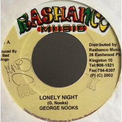 George Nooks Lonely Night USED VINYL 7INCH 45 RPM