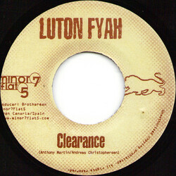 Lutan Fyah Clearance USED VINYL 7INCH