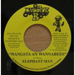 Elephant Man / Choppa Chop Wangsta An Wannabees / Hungry People USED VINYL 7INCH