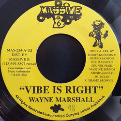 Wayne Marshall / Greg Hinds Vibe Is Right / Fa Da Gal Dem USED VINYL 7INCH 45 RPM