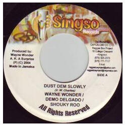 Wayne Wonder / Demo Delgado / Shouky Roo Dust Dem Slowly / Bus Di 45 USED VINYL 7INCH 45 RPM