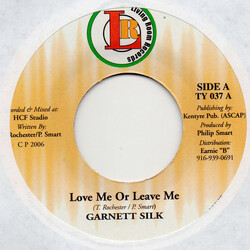 Garnett Silk Love Me Or Leave Me USED VINYL 7INCH REPRESS 45 RPM