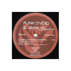 Funk D'Void / Sian (3) Ginebra USED VINYL 12INCH 33 S RPM