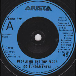Go Fundamental People On The Top Floor USED VINYL 7INCH 45 RPM SINGLE