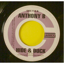 Anthony B / Round Head Hide & Duck / Real G´s USED VINYL 7INCH 45 RPM
