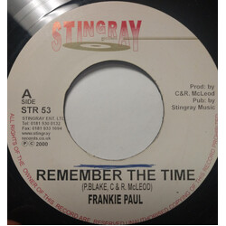 Frankie Paul Remember The Time USED VINYL 7INCH