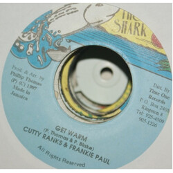 Cutty Ranks / Frankie Paul Get Warm USED VINYL 7INCH