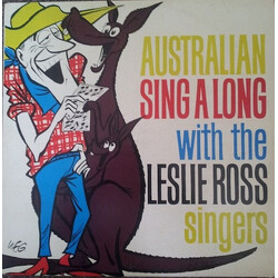 The Leslie Ross Singers Australian Sing A Long Vinyl LP USED