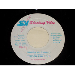 Terror Fabulous Woman Yu Wanted USED VINYL 7INCH 45 RPM