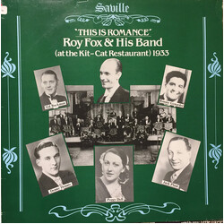 Roy Fox & His Band This Is Romance (At The Kit-Cat Restaurant) 1933 Vinyl LP USED