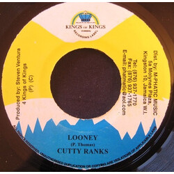 Cutty Ranks Looney USED VINYL 7INCH 45 RPM