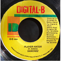Sanchez Player Hater USED VINYL 7INCH 45 RPM