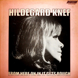 Hildegard Knef From Here On In It Gets Rough Vinyl LP USED