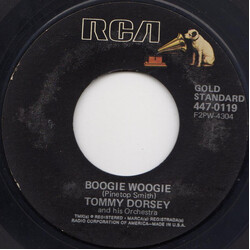 Tommy Dorsey And His Orchestra Boogie Woogie / Opus No. 1 USED VINYL 7INCH 45 RPM REISSUE STYRENE