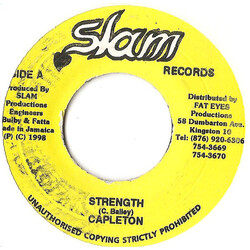 Capleton Strength USED VINYL 7INCH 45 RPM
