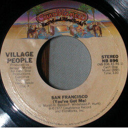 Village People San Francisco (You've Got Me) VINYL 7" USED