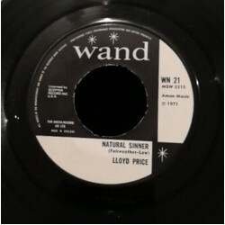 Lloyd Price Natural Sinner USED VINYL 7INCH 45 RPM SINGLE