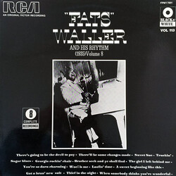 Fats Waller & His Rhythm (1935) Volume 8 Vinyl LP USED