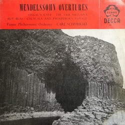 Felix Mendelssohn-Bartholdy / Wiener Philharmoniker / Carl Schuricht Mendelssohn Overtures Vinyl LP USED