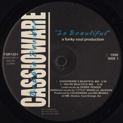Cassio Ware So Beautiful VINYL 12" USED