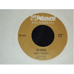 Jimmy Dorsey / Vicki Lawrence So Rare / The Night The Lights Went Out In Georgia USED VINYL 7INCH 45 RPM