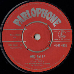 Adam Faith Who Am I ? / This Is It VINYL 7" USED