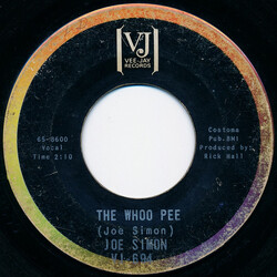 Joe Simon The Whoo Pee / Let's Do It Over USED VINYL 7INCH 45 RPM SINGLE MONO