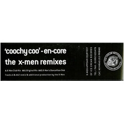 En-Core / Stephen Emmanuel / Eska Mtungwazi Coochy Coo (The X-Men Remixes) USED VINYL 12INCH 33 S RPM 45 RPM PROMO