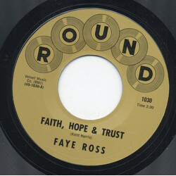 Faye Ross Faith, Hope & Trust Vinyl 7" USED