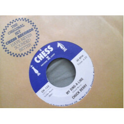Chuck Berry My Ding-A-Ling / Reelin' & Rockin' (Live) USED VINYL 7INCH SINGLE 45 RPM REISSUE