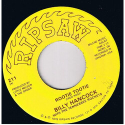 Billy Hancock & The Tennessee Rockets Rootie Tootie / I Can't Get Be Satisfied USED VINYL 7INCH