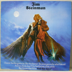 Jim Steinman Bad For Good Vinyl LP USED