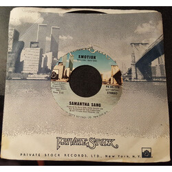 Samantha Sang Emotion / When Love Is Gone USED VINYL 7INCH 45 RPM