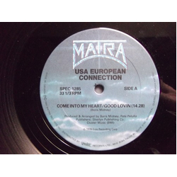 USA-European Connection Come Into My Heart Vinyl LP USED