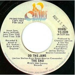 The End (27) Do The Jaws Vinyl 7" USED