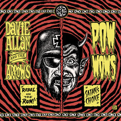 Davie Allan & The Arrows / Pow Wows Rebel On The Run / Satan's Choice USED VINYL 7INCH 45 RPM SINGLE