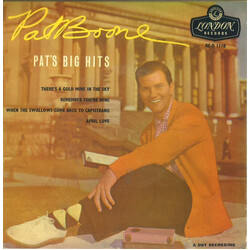 Pat Boone Pat's Big Hits USED VINYL 7INCH 45 RPM EP